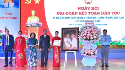 97% of households in Le Loi residential group, Gia Vien ward achieved cultural family status.