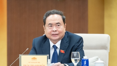 National Assembly Chairman Tran Thanh Man chaired the meeting to prepare for the Forum on law-making.