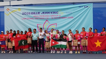 Menutup Piala Billie Jean King 2025, pasukan wanita Vietnam menduduki tempat ketiga