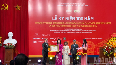 Vietnams konstuniversitet firar 100 år av etablering och utveckling