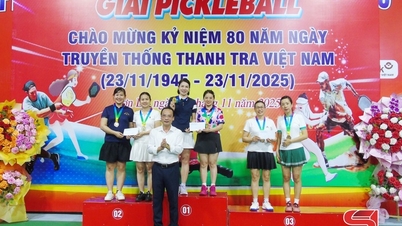 Pickleballturnering för att fira 80-årsjubileet av Vietnaminspektionens traditionella dag