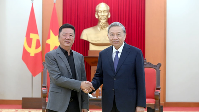 [Foto] Generalsekreterare To Lam tar emot vice ordförande för Luxshare-ICT Group (Kina)