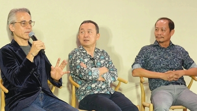 Thanh Lam hangosan felnevetett, amikor Quoc Trung a házasság „rossz jegyeit” említette.