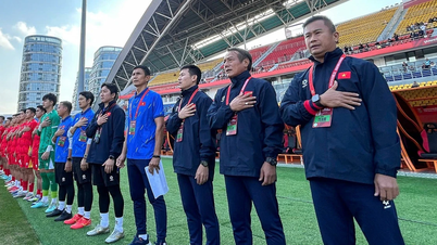 Antrenorul Dinh Hong Vinh este mulțumit de eforturile și atitudinea echipei Vietnam U22.