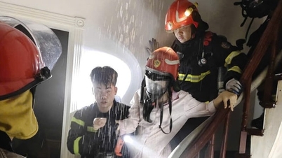 Ханой: спасен 1 человек, оказавшийся в ловушке при пожаре в высотном здании