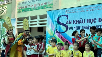 Lan tỏa tình yêu nghệ thuật truyền thống qua sân khấu học đường