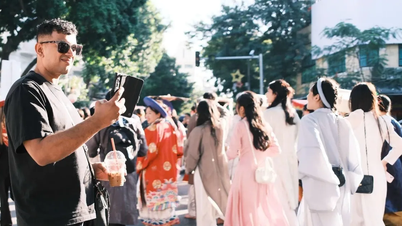 Menyebarkan budaya Vietnam di alam siber