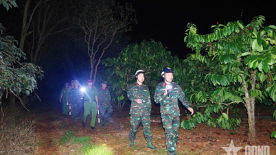 Regimentul 719 a coordonat patrule pentru a asigura securitatea politică, ordinea socială și siguranța în zona staționată.