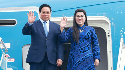 នាយករដ្ឋមន្ត្រី Pham Minh Chinh និងភរិយា ចេញដំណើរទៅបំពេញទស្សនកិច្ចការងារ ទៅកាន់ប្រទេសចំនួន៣