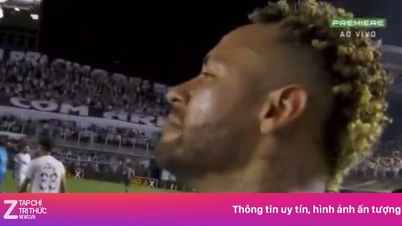 เนย์มาร์ร้องไห้ในวันที่ซานโตสสร้างแผ่นดินไหว