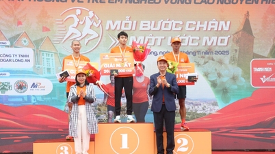 Menyebarkan nilai kemanusiaan daripada Marathon Kumpulan Lien Minh 2025