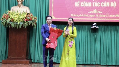 কমরেড নগুয়েন খাক টোয়ান হিউ সিটি পার্টি কমিটির উপ-সচিবের পদে অধিষ্ঠিত।