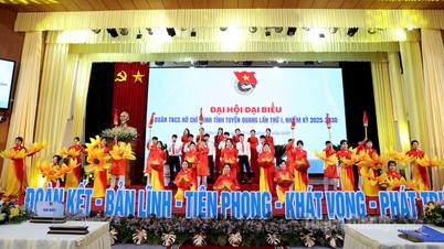 Klar for den første provinsielle kongressen til Ho Chi Minh kommunistiske ungdomsforbund