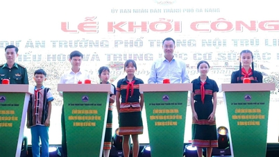 Construction of a series of highland schools in Da Nang began