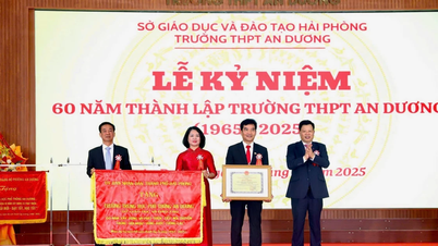 វិទ្យាល័យ An Duong មានមោទនភាពចំពោះការកសាង និងអភិវឌ្ឍន៍រយៈពេល ៦០ឆ្នាំ។