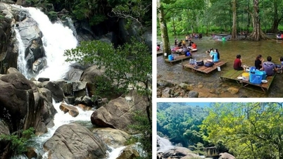 Thác Bà hùng vĩ giữa rừng Tánh Linh