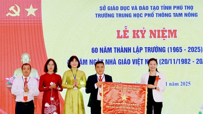 גאים ב-60 שנות בנייה וצמיחה של בית הספר התיכון טאם נונג, פו טו