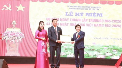 60 Jahre Tien Cat Secondary School – eine glänzende Tradition, die die Zukunft gestaltet