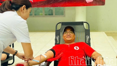 ຢູ່​ເຂດ Ninh Hoa ຈັດ​ຕັ້ງ​ງານ​ບຸນ​ບໍລິຈາກ​ເລືອດ​ແບບ​ສະໝັກ​ໃຈ