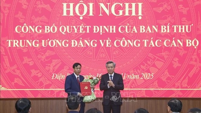 Utnevnelse av kamerat Le Van Luong til stillingen som visesekretær i Dien Bien provinsielle partikomité