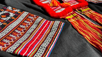 Hoa văn truyền thống trên trang phục Dao đỏ