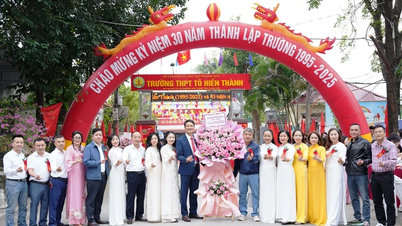 হিয়েন থান উচ্চ বিদ্যালয়ের প্রতি: ৩০ বছর ধরে জ্ঞানচর্চা, ভবিষ্যৎ লালন