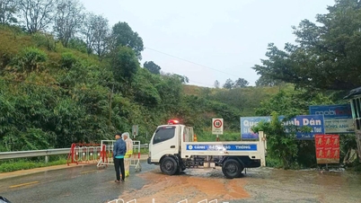 Le col de Ngoan Muc est temporairement fermé en raison de 10 glissements de terrain.