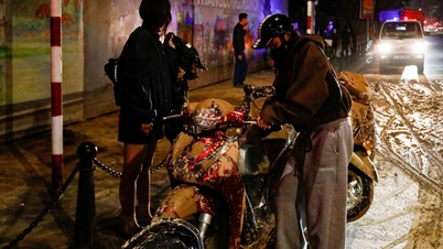 Hanoi útfelülete csúszós, mintha zsírozták volna, emberek és járművek tömegesen zuhannak el rajta.