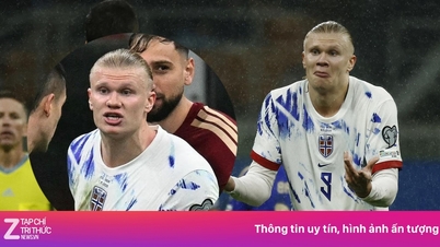 គូទរបស់ Haaland ត្រូវបានប៉ះដោយកីឡាករអ៊ីតាលី