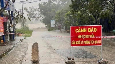 국도 29호선의 많은 구간이 심하게 침수되어 교통 체증을 일으켰습니다.