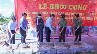 Đẩy nhanh tiến độ hỗ trợ xây, sửa nhà cửa cho các hộ dân bị thiệt hại do thiên tai