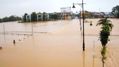 Vészhelyzeti árvíz a Bo és a Huong folyókon Hue városában