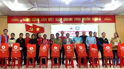 La Sociedad de la Cruz Roja de la provincia de Dong Nai entregó 500 obsequios para apoyar a las personas en zonas afectadas por desastres.