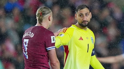 Donnarumma megakadályozza, hogy Haaland összeverekedjen az olasz játékossal