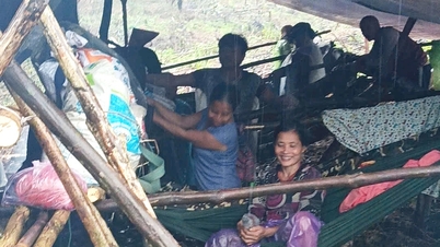 El grupo de personas atrapadas en la zona de Rao Trang sigue a salvo.