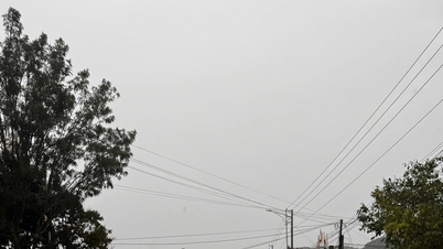 As fortes chuvas provocaram deslizamentos de terra e inundações em várias estradas de Lam Dong.