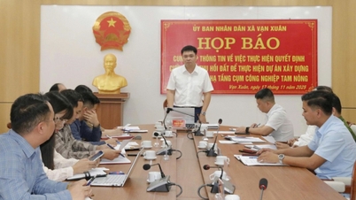 سيتم استعادة الأراضي بالقوة لبناء مجموعة تام نونغ الصناعية