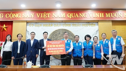 Ho Chi Minh Şehri, fırtına ve sellerin sonuçlarının üstesinden gelmek için Thai Nguyen eyaletine 20 milyar VND destek sağlıyor.