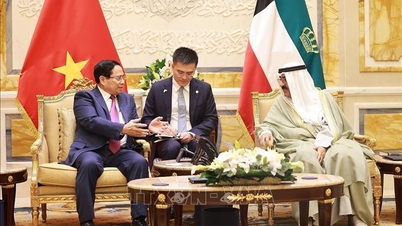 팜민친 총리, 쿠웨이트 국왕과 회동