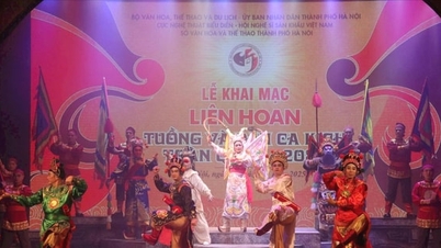Liên hoan Tuồng và Dân ca kịch toàn quốc 2025 tưng bừng khai màn