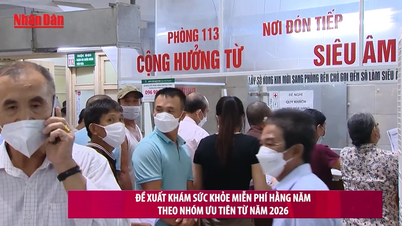 [វីដេអូ] សំណើសម្រាប់ការពិនិត្យសុខភាពប្រចាំឆ្នាំដោយឥតគិតថ្លៃសម្រាប់ក្រុមអាទិភាពចាប់ពីឆ្នាំ 2026
