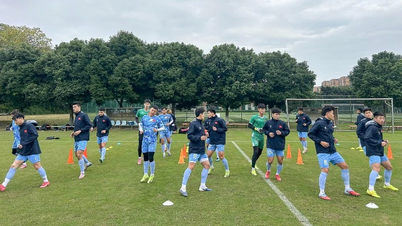 U22 វៀតណាម ទន្ទឹងរង់ចាំការប្រកួតជាមួយ U22 កូរ៉េ