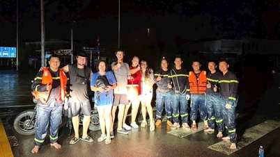 경찰, 침수 지역에서 러시아 관광객 3명 구조