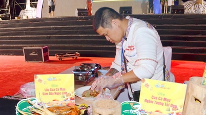 Quảng diễn món ngon từ cua Cà Mau