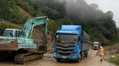 Khuyến cáo tạm thời không di chuyển trên đường Hồ Chí Minh hướng Quảng Ngãi – Đà Nẵng do sạt lở