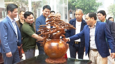 หมู่บ้านช่างไม้วันเดียมเพิ่มความน่าดึงดูดใจด้านการท่องเที่ยวในเมืองหลวง