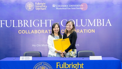 Fulbright University Vietnam signed a cooperation agreement with Columbia University, USA