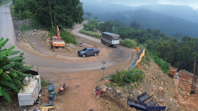 Peningkatan rondaan di laluan gunung yang curam berisiko tanah runtuh di Tenggara Lam Dong