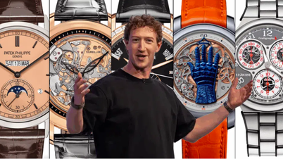 Coleção de relógios milionária do chefe do Facebook, muitos deles raros.