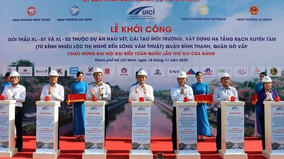 Bandar Raya Ho Chi Minh memulakan dua pakej bernilai lebih daripada 2,370 bilion VND untuk mengubah suai terusan Xuyen Tam.